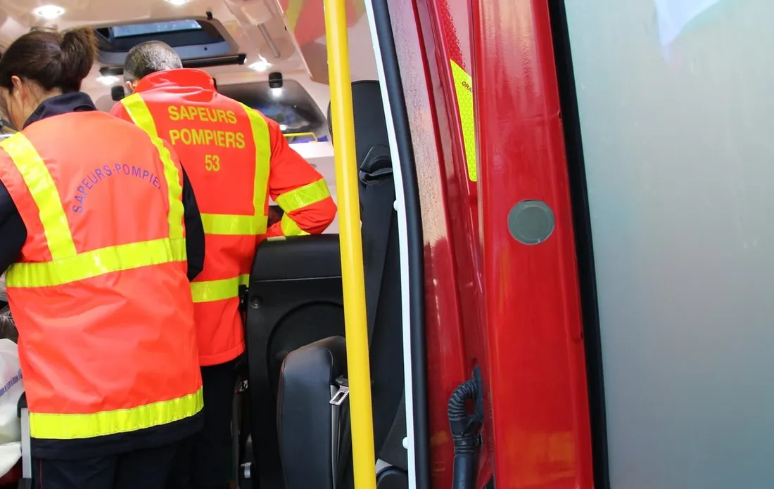 Intervention des pompiers à Chéméré-le-Roi